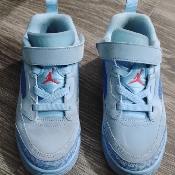 Kids Blue Athletic Shoes - Picture 3 of 10